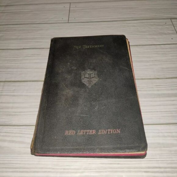 The New Testament Red Letter Edition 1950's The World Publishing Company Vintage - Picture 10 of 10